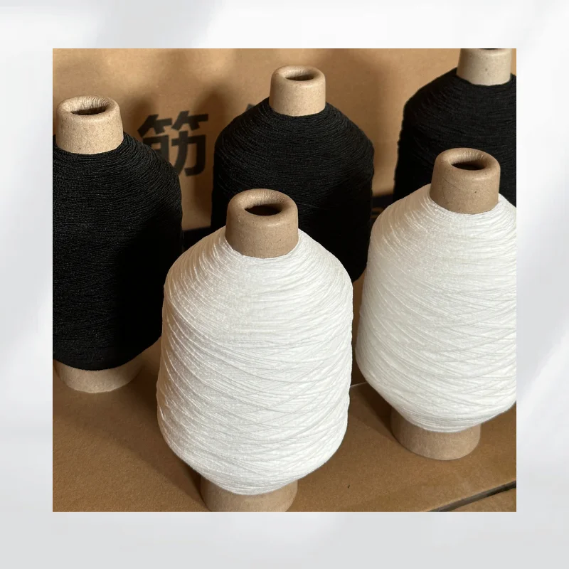 polyester covered elastic thread bottom line low price for sewing machine computer flat knitting machine coarse needle