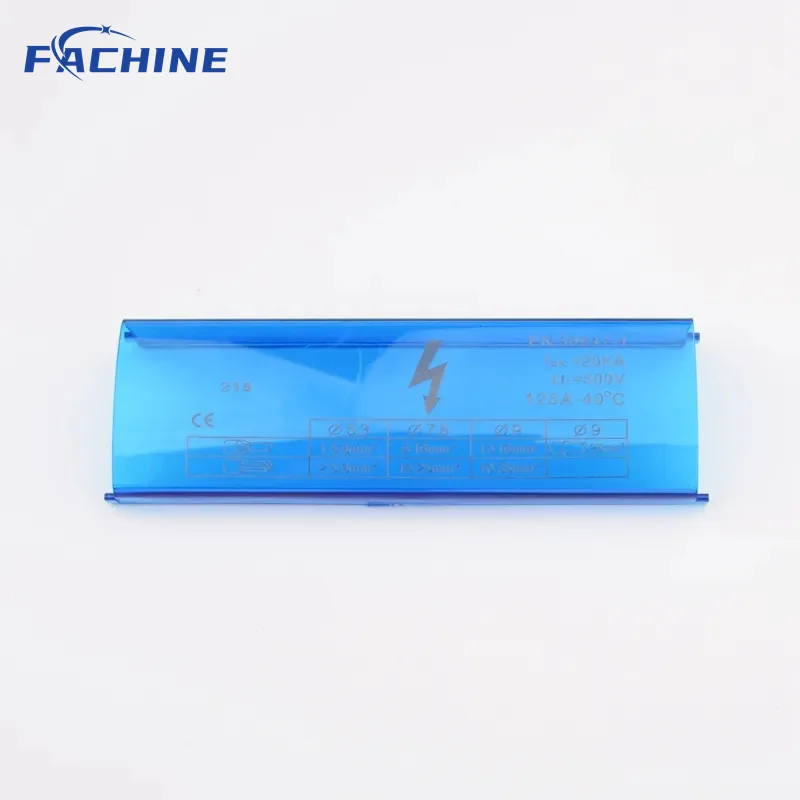 8215 terminal block Modular Din rail junction box series 215 Waterproof junction box 2 in 15 out 125A Distribution block box