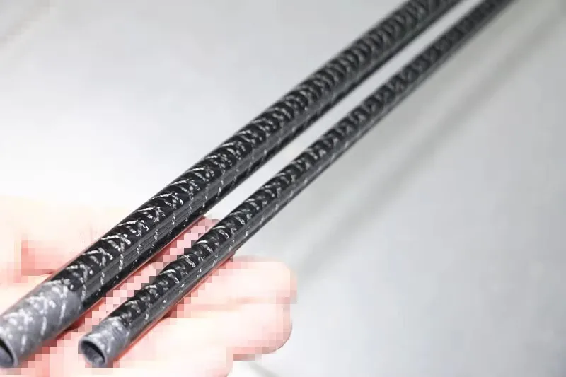 TAIGEK 2.28M Toray Carbon H XH 2 Section 4axis Cross Wrap Snakehead catfish Rod Blank DIY Rod Building Blank