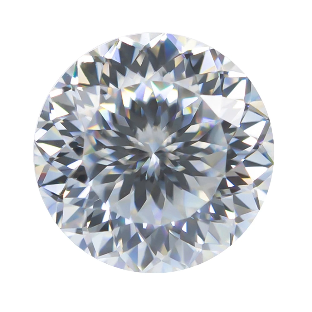 Luxury fancy cut round brilliant moissanite diamond loose gemstone D color VVS1 lab-grown diamond jewelry made GRA certificate