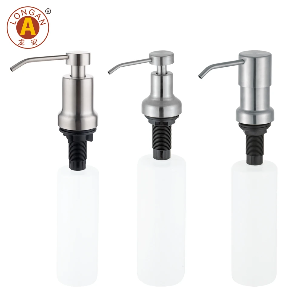 Wholesale Kitchen Sink Stainless Steel Hand Sanitizer Liquid Soap Foam Dispenser 1000Ml With Stand Hand soap Dispenser Pump