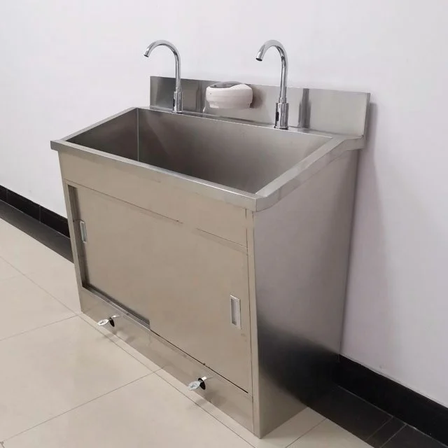 High Quality Operating theatre sink304 stainless steel operating theatre sink With foot switch