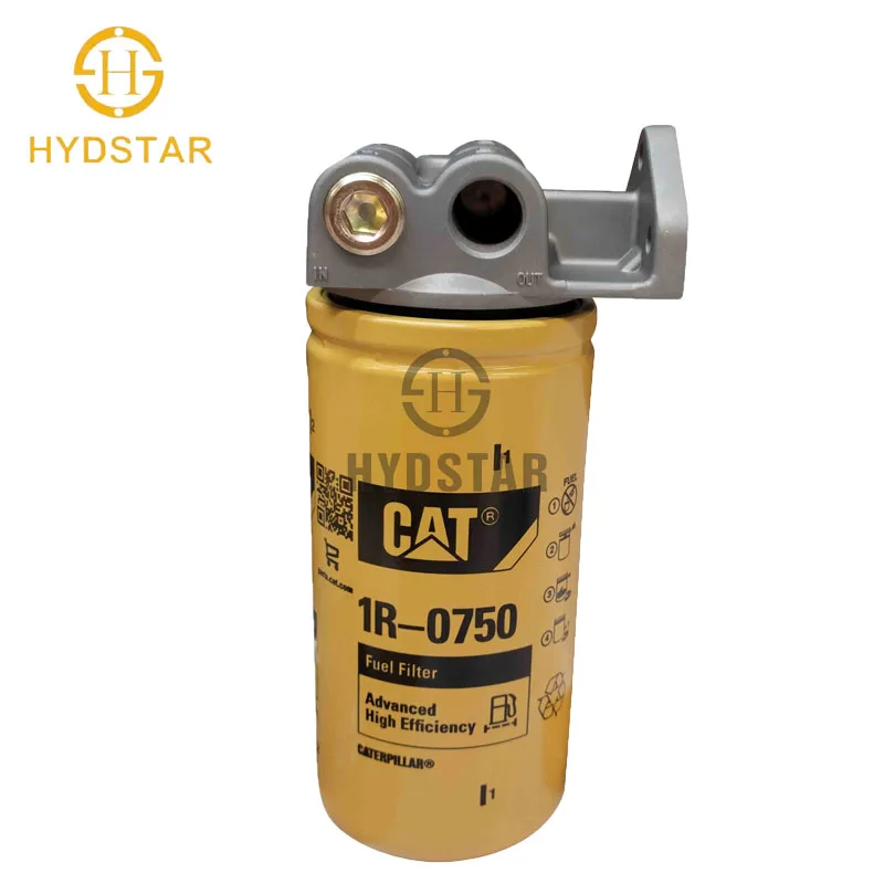 Favorable Price Diesel Fuel Filter Compatible With Caterpillar Cat 3304 3306 3406 3114 3116 Diesel Engine Fuel Filter 1R-0750