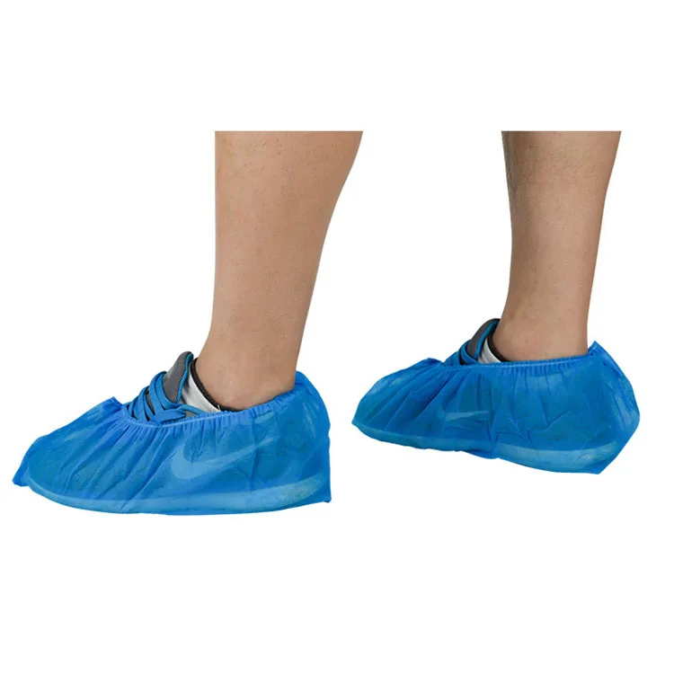 Factory Wholesale Elastic Protective Dustproof Anti-slip Medical PP PE disposable shoe cover