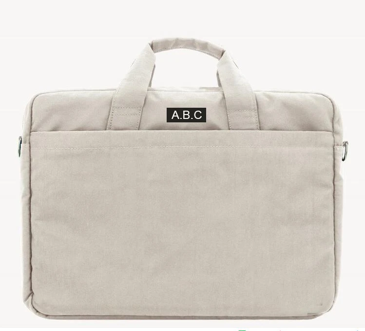 Women Lap Top Business Office Student Sleeve Men Black Briefcase Laptop Shoulder Bag