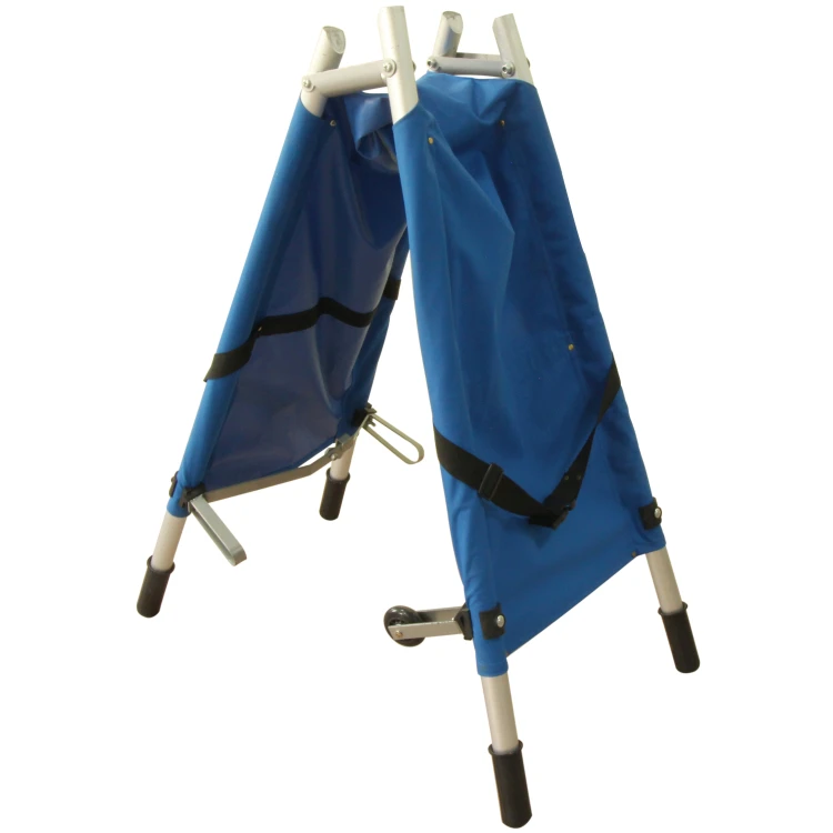 China Supplier Aluminum Alloy High Quality Hospital Medical Foldable Stretcher