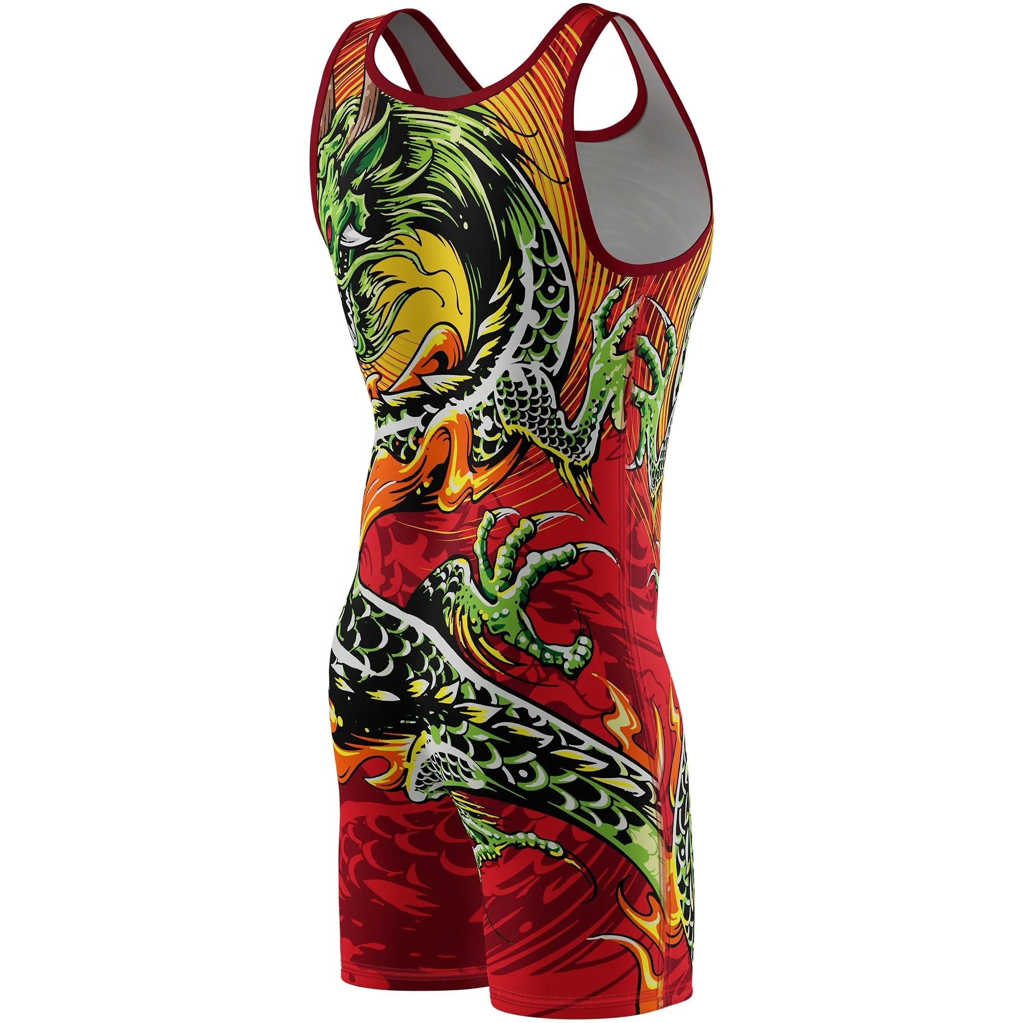 Professional Weightlifting Singlet Mens Powerlifting Singlet Wrestling Singlet