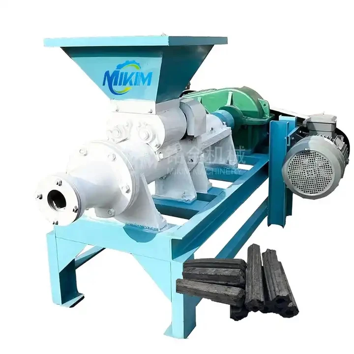 NEW Type Charcoal Briquette Making Machine Coal Dust Briquette Extruding Machine for BBQ Shisha
