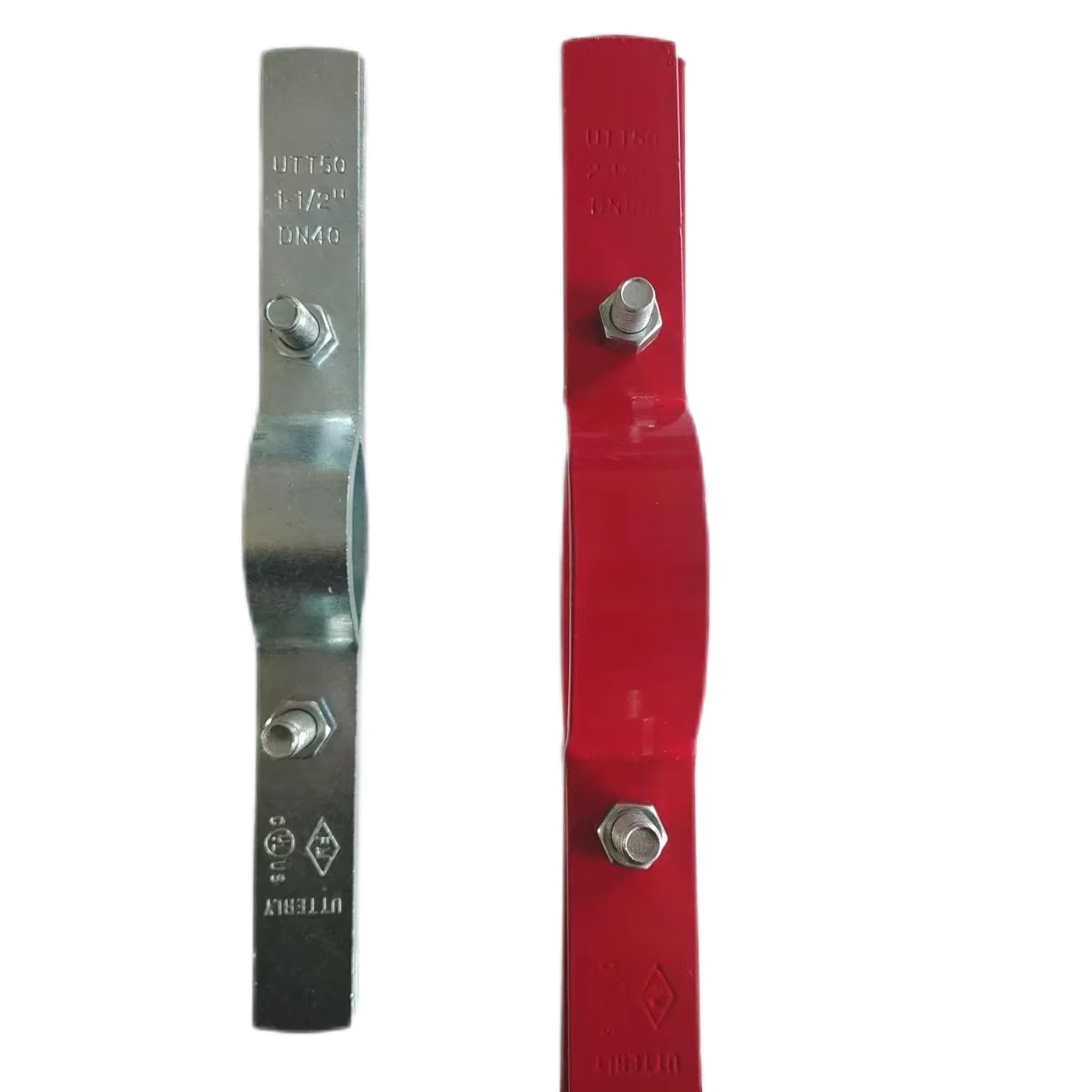 UTT50 Steel Fire Pipe Fixing Clamp with Laser Cutting Zinc Galvanizing for Seismic Stabilizer Bracket UL FM