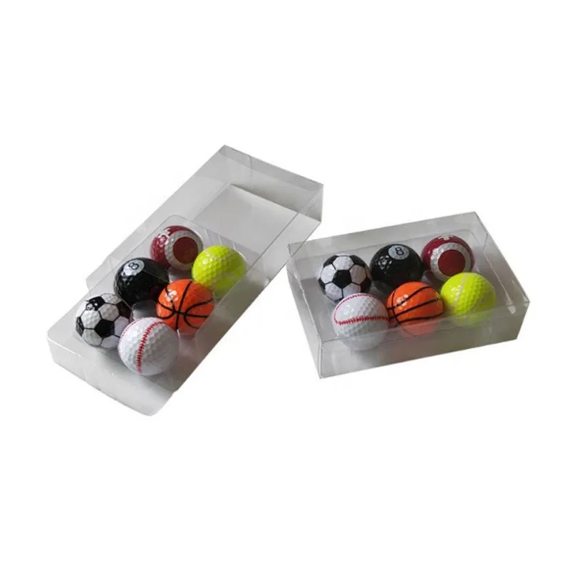 Blister packaging transparent plastic clamshell for golf balls