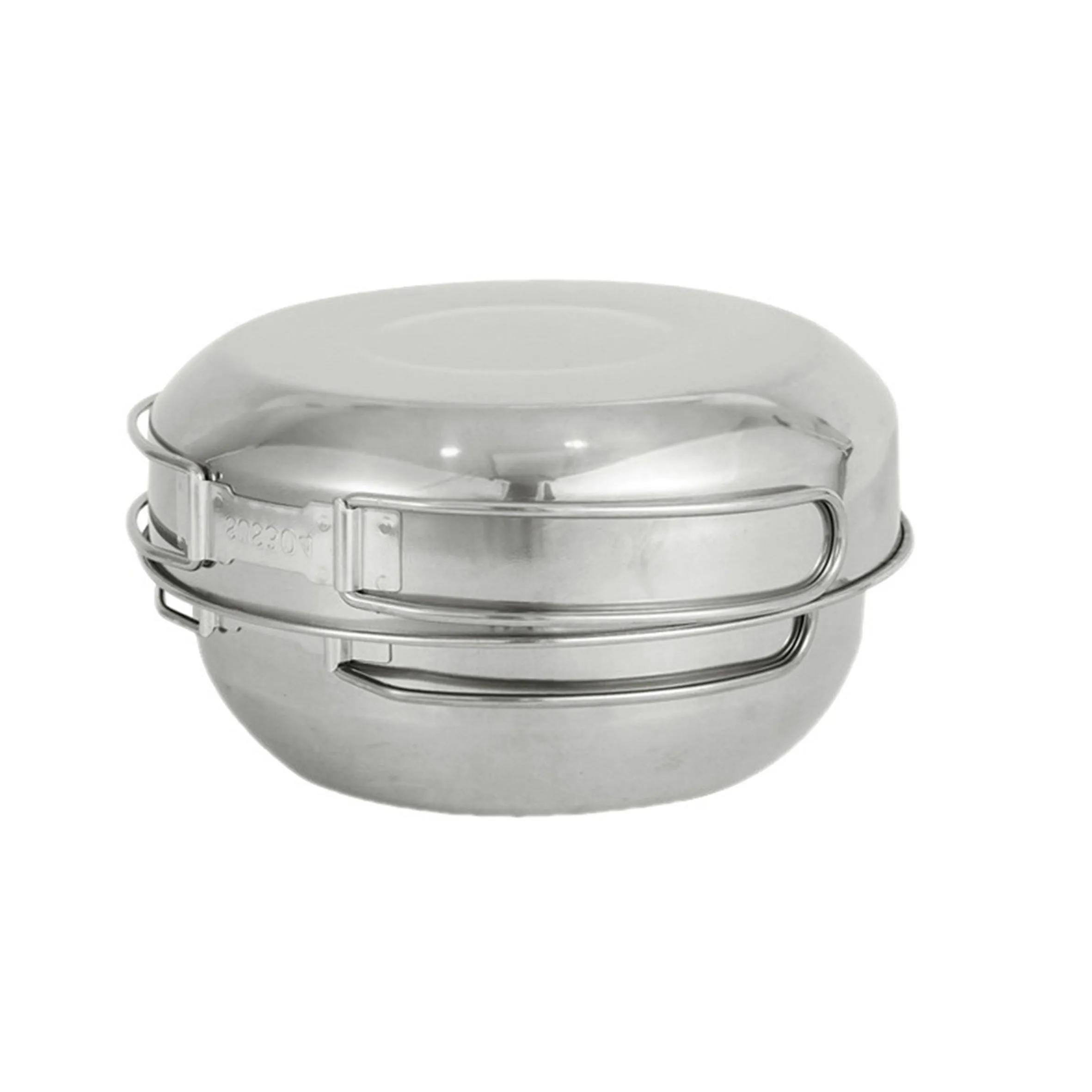 Portable Stainless,Steel Outdoor Tableware Camping Folding Spoon Soup Ladle Cooking Utensils/