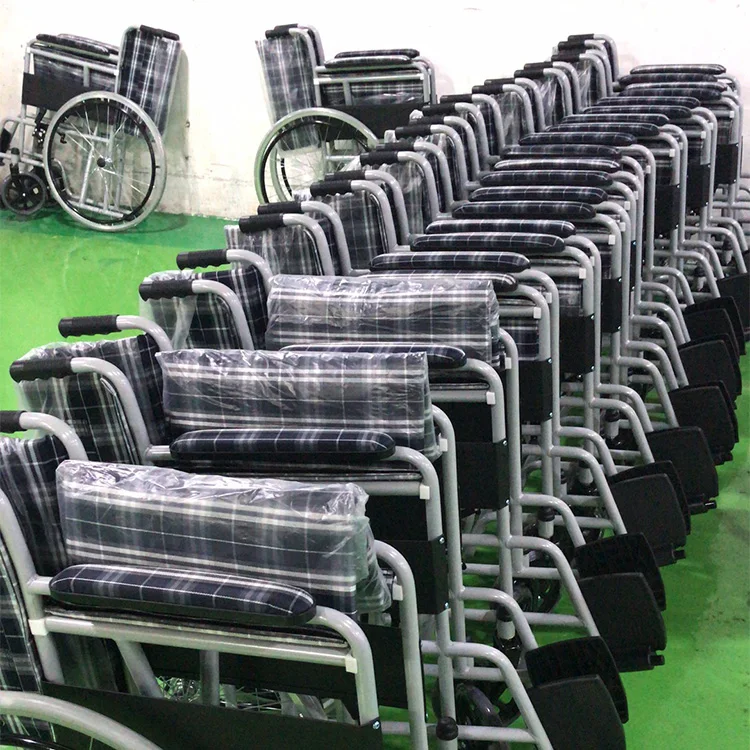 Pediatric Chair Lightweight Manual Folding Children Wheel Chair Portable Adult Wheelchair