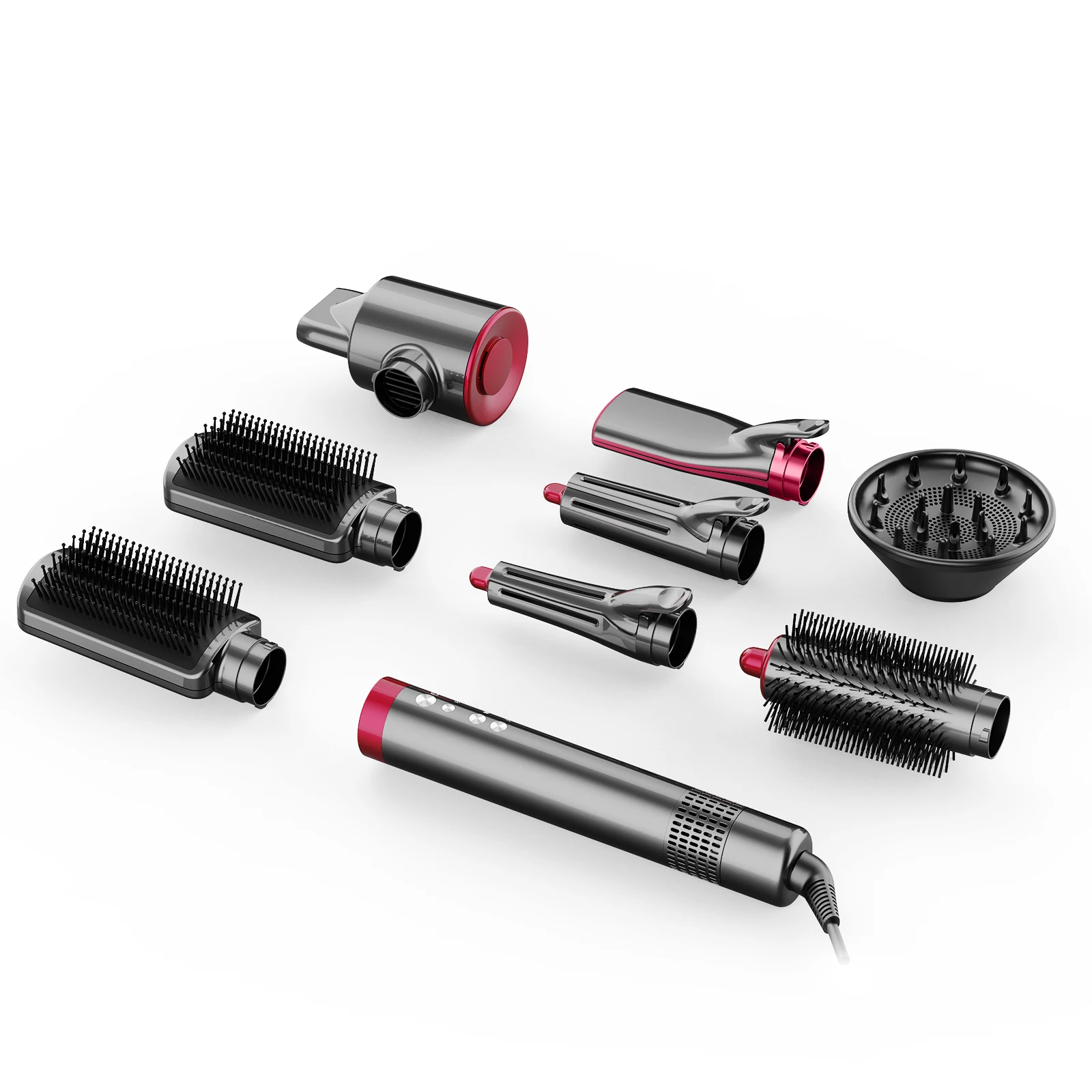 Многофункциональный фен для волос с отрицательными ионами холодного и горячего воздуха