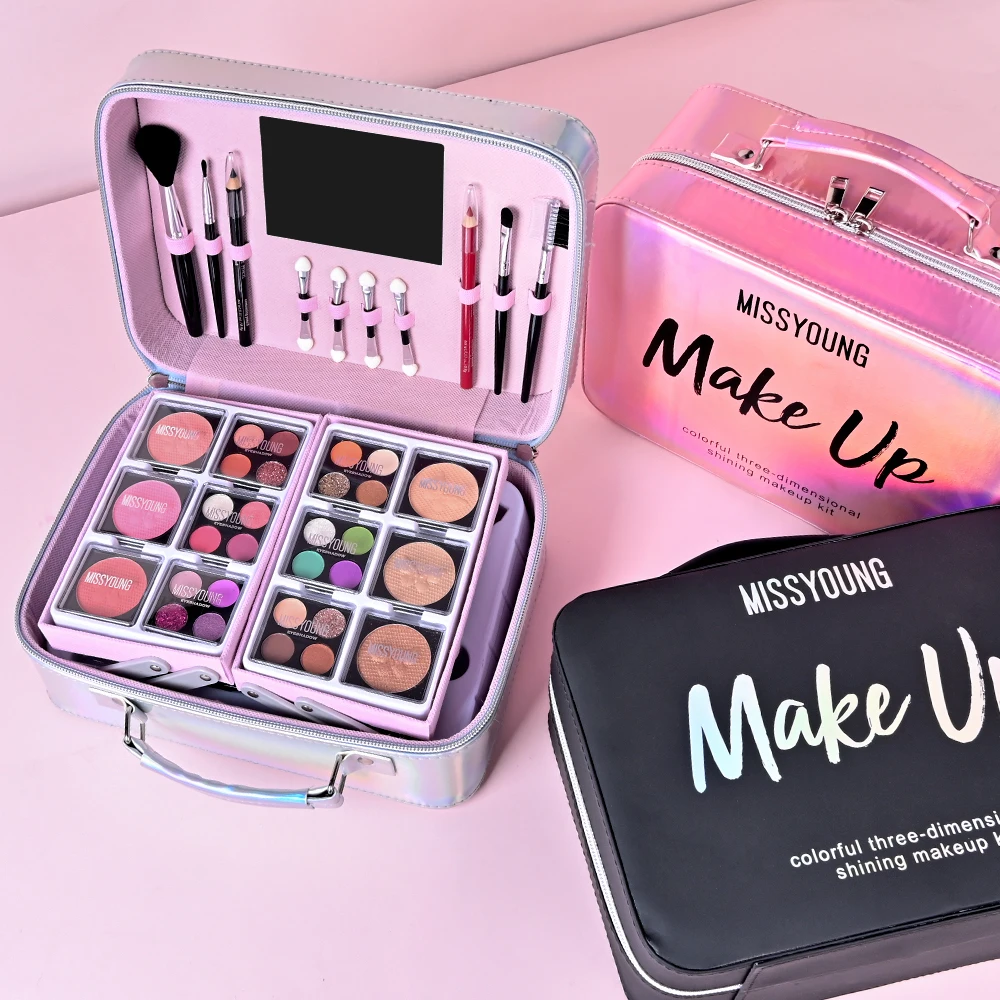 Wholesale sales girl makeup cosmetics set makeup kit Professional Cosmetics Makeup Sets