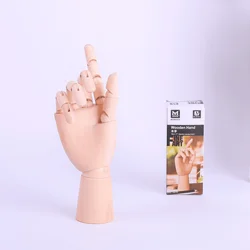 Fashion mannequin arm articulated wooden hand manikin for wrist watch display