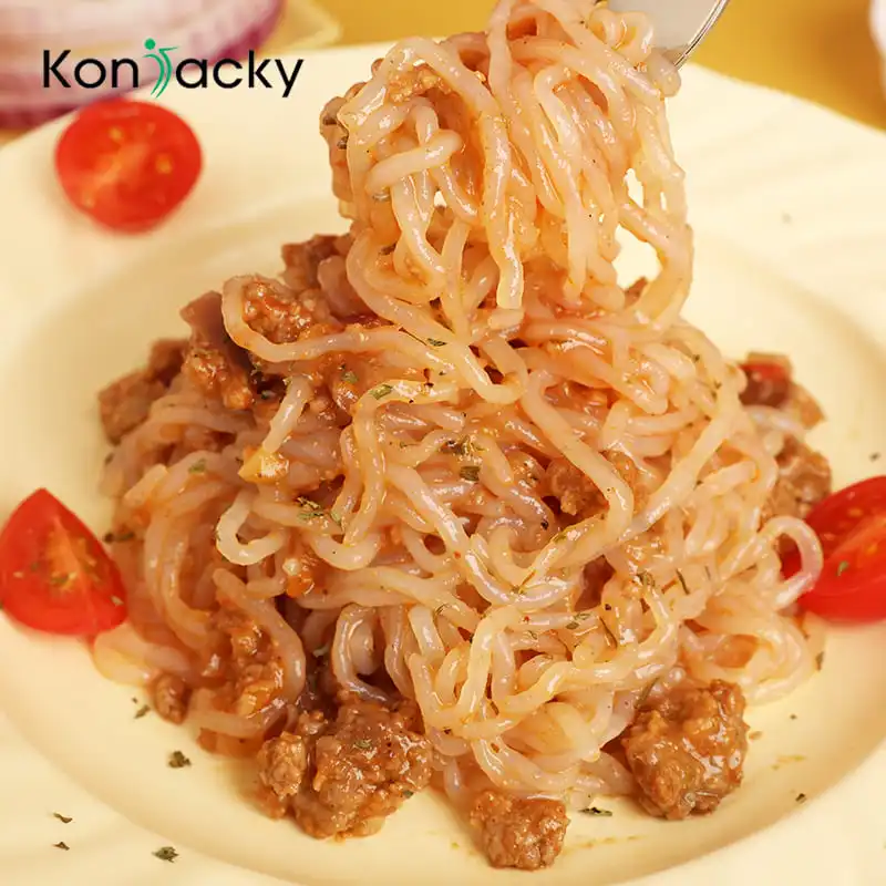 Konjac shirataki macaroni short pasta for vegetarian