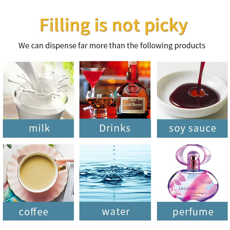 YK GFK-280 High Speed  New Design small Volume Liquid Filling Machine  For 5ml To 3500ml,Filling Machine For Oil Juice Water