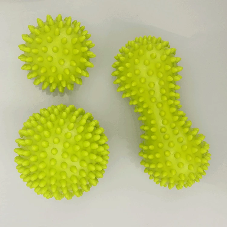 High Quality Hard PVC Fitness Training Fascia Yoga Ball for Body Relaxing