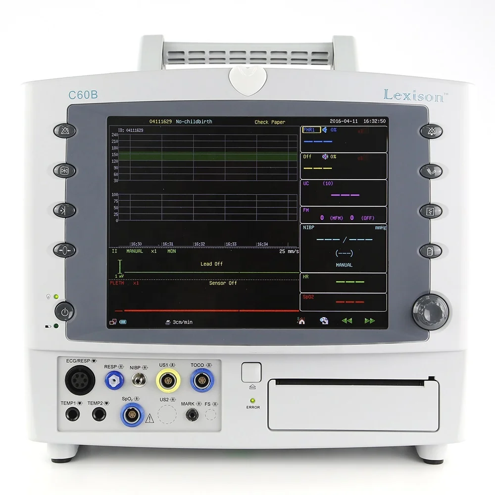 High Quality Manufacturer Price 10.4inch CTG Maternal Fetal Monitor Machine PRFM-C60B