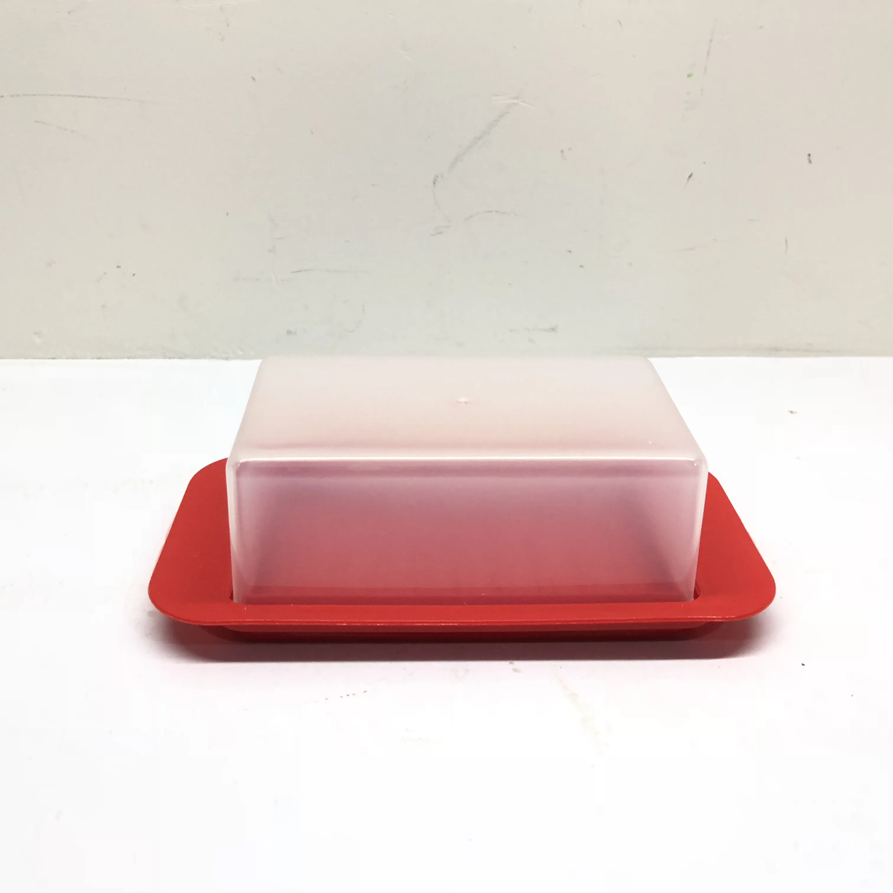 
Manufacturer eco friendly custom logo printed rectangle margarine packaging containers plastic butter box with lid 