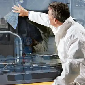 Free Sample Industrial Heavy Duty Wipes Jumbo Roll Industrial Wipers Oil, Grease & Ink Cloths Great Alternative KCWypAll33241