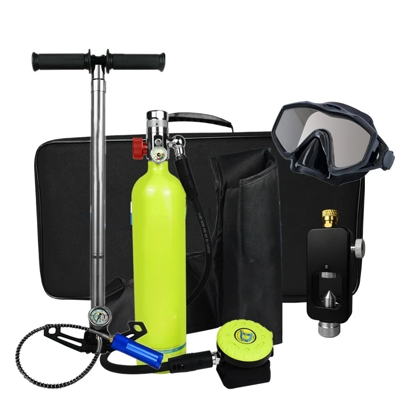 Pool Equipment Swimming Snorkel Diving Package Dive Kit 1L Mini Scuba Tank