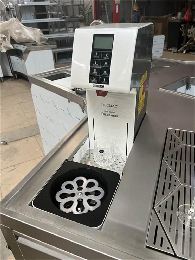 Профессиональный настраиваемый коммерческий коктейль станция операционный стол из нержавеющей стали бар