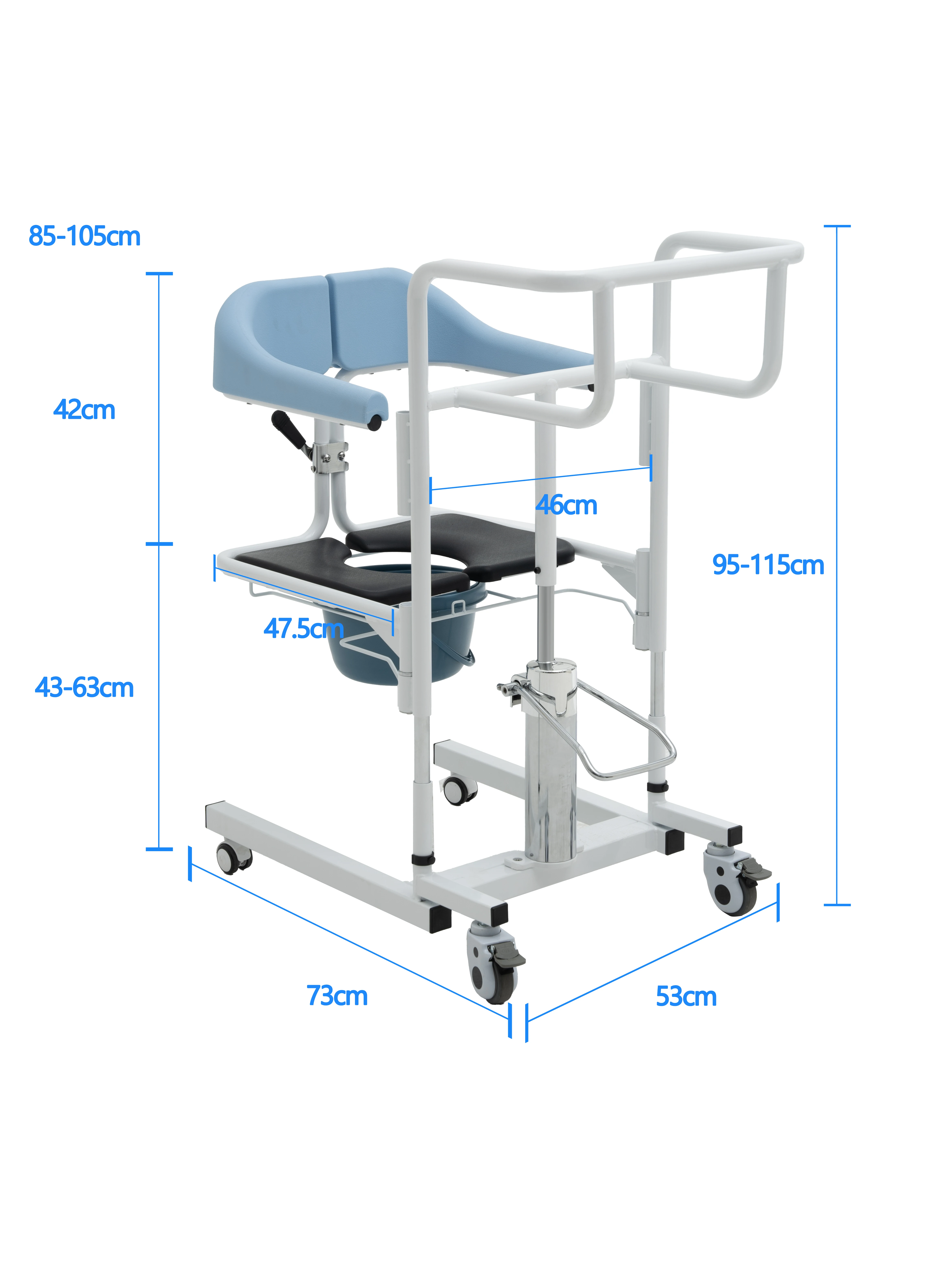 manual hoist patient lift chair hoist for disabled office chairs hydraulic lift cylinder wheel chair