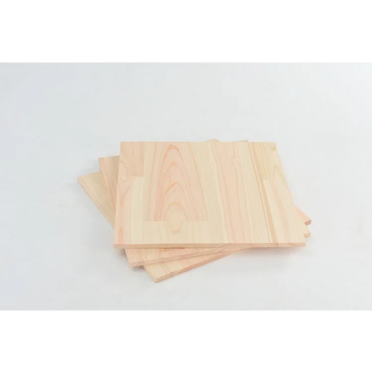 2022 New HINOKI Finger Jointed Plate/Board Lumber For Indoor Outdoor Decoration Furniture