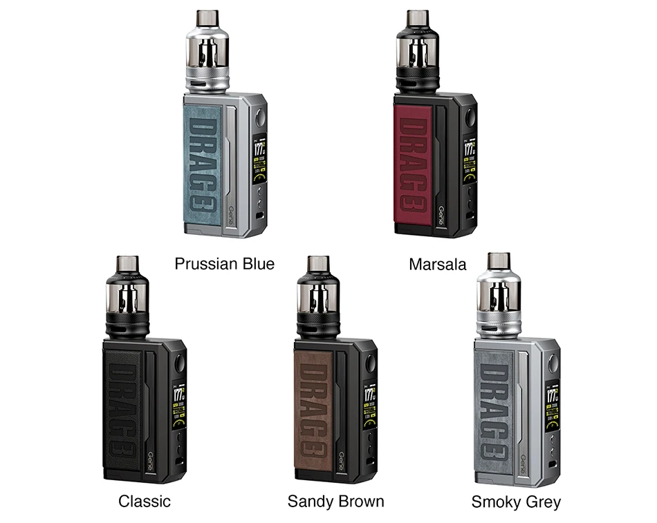 Новый продукт, оригинальный логотип, лучшее качество, VOOPOO DRAG 3 Kit с баком TPP Vape Smok
