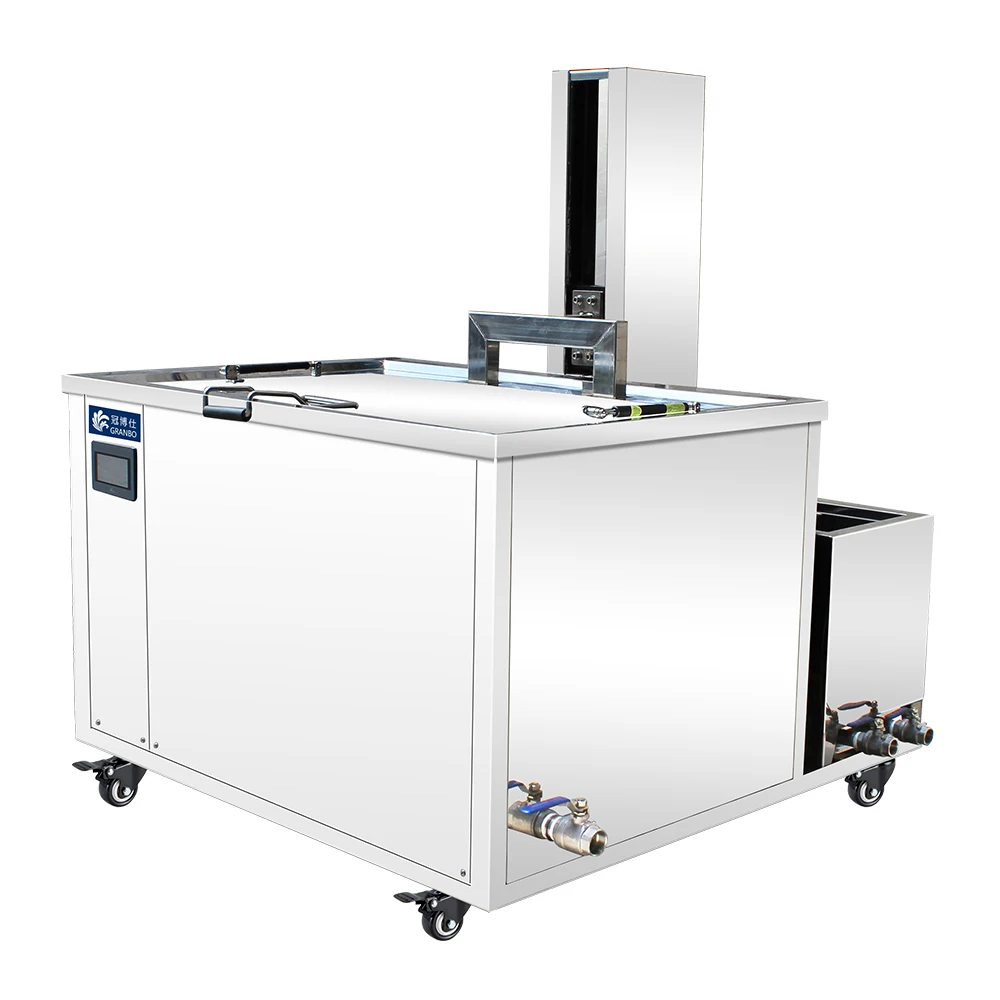 Industrial Ultrasonic Cleaner with Lifting System Car Tires Wheels Cleaning Tank Original Factory OEM Solution