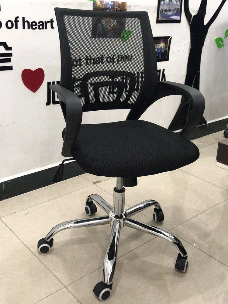 China factory office furniture ergonomic swivel mid-back mesh office chair