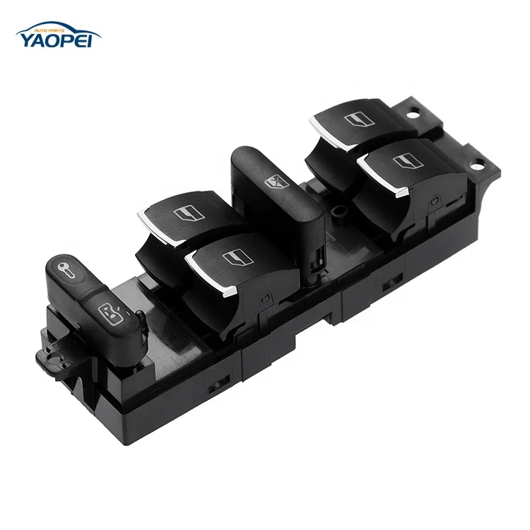 3BD959857 3BD959857D хромированный главный оконный контроллер для VW Jetta 4 Golf GTI MK4 Bora Passat 1998-2005