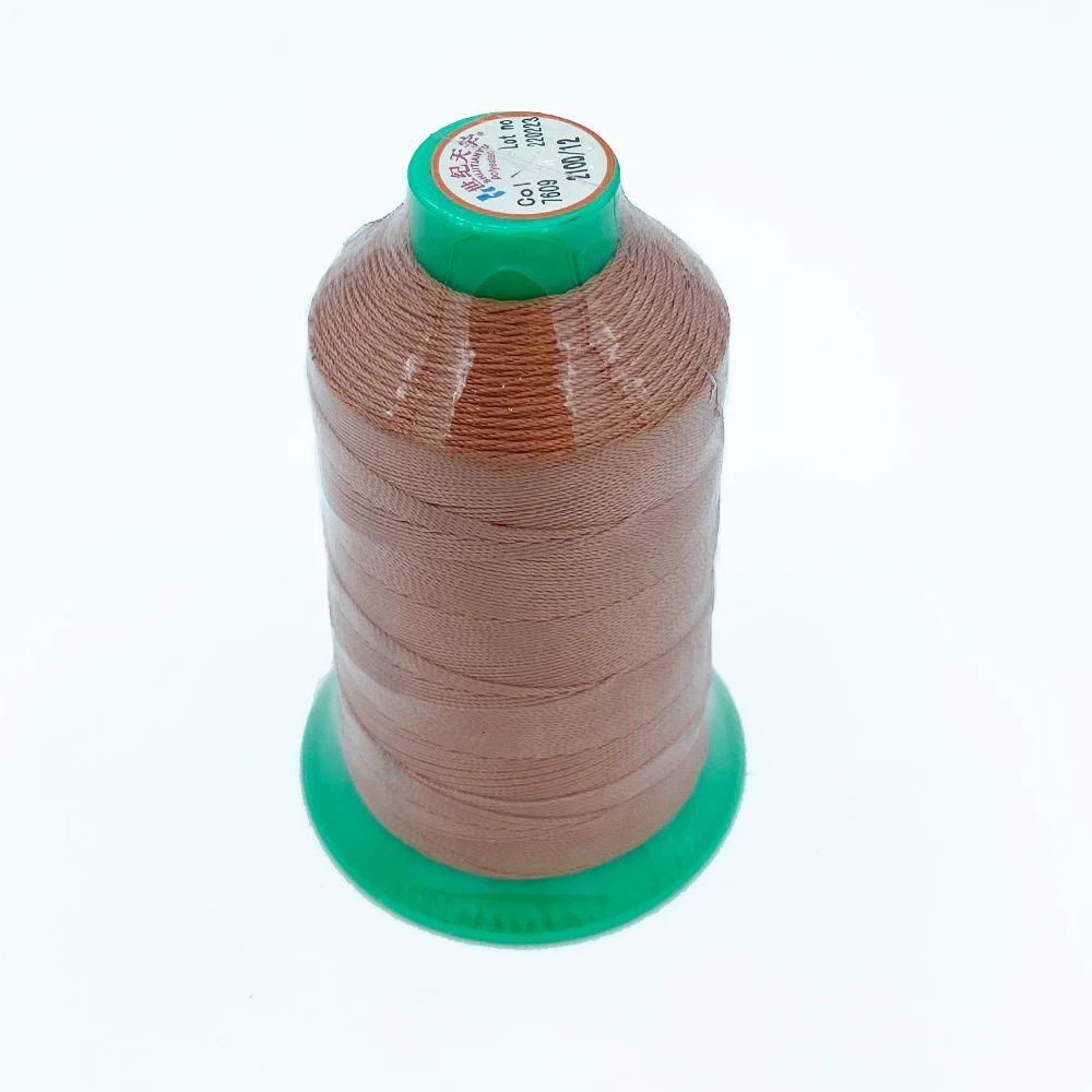 Factory price Polyester filament sewing thread and leather thread shoe sewing