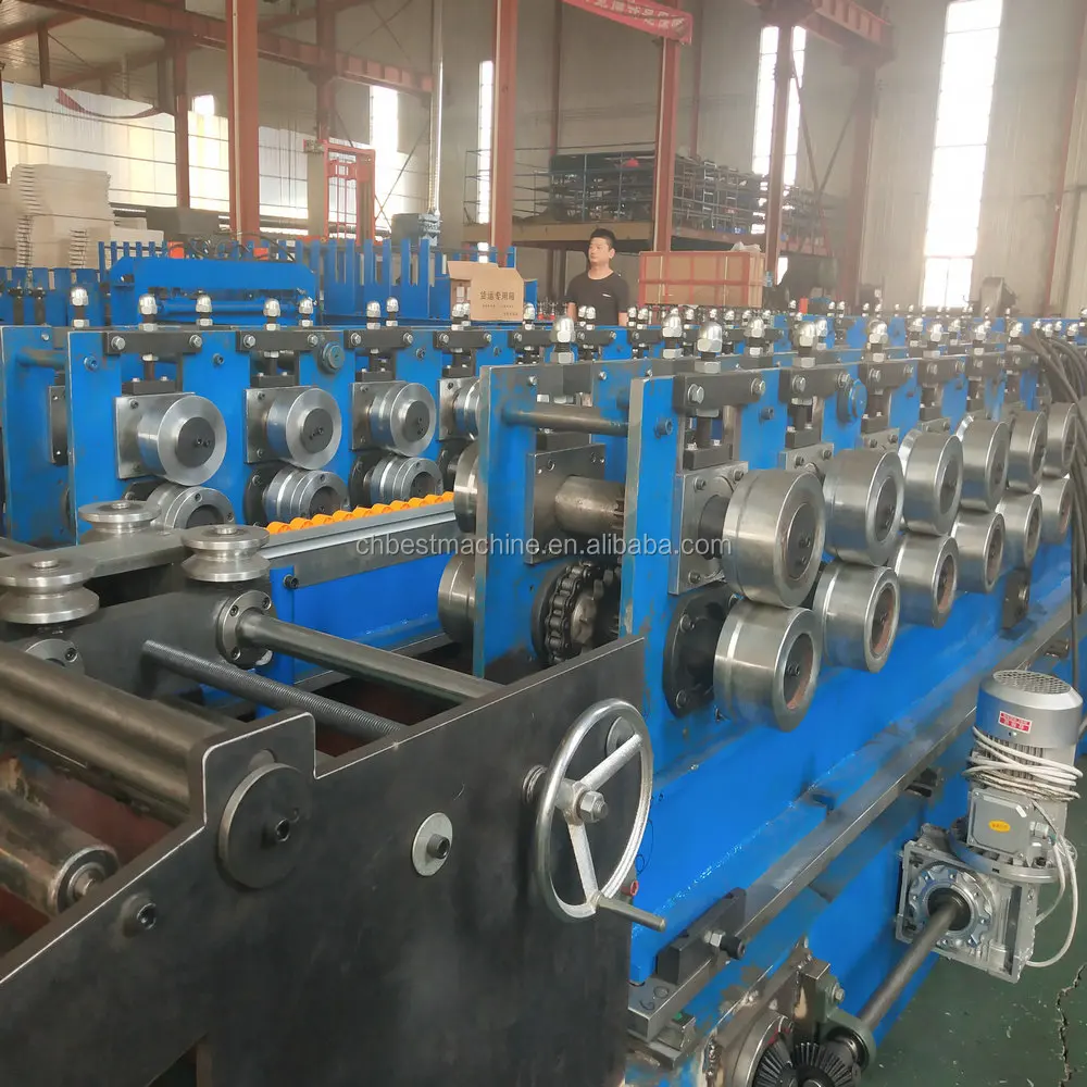 Automatic Ventilated Cable Tray Steel Trunking Roll Forming making Machine