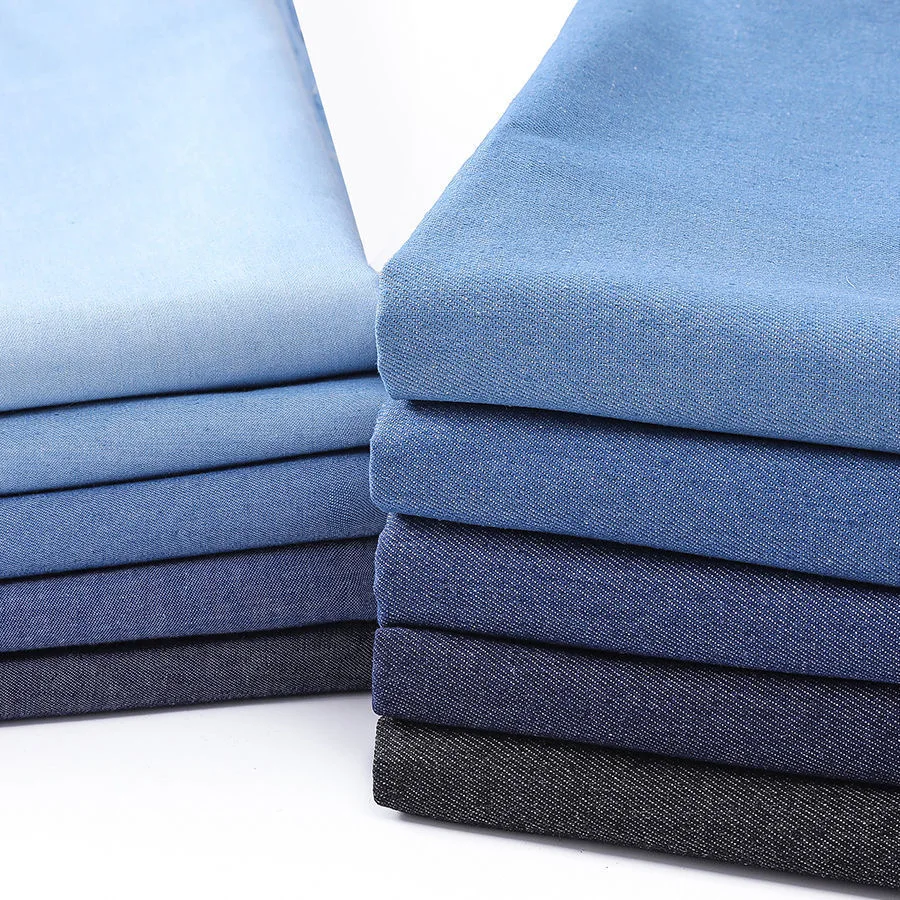 Premium Quality Jean Roll 100% Indigo Cotton Spandex Denim Fabric