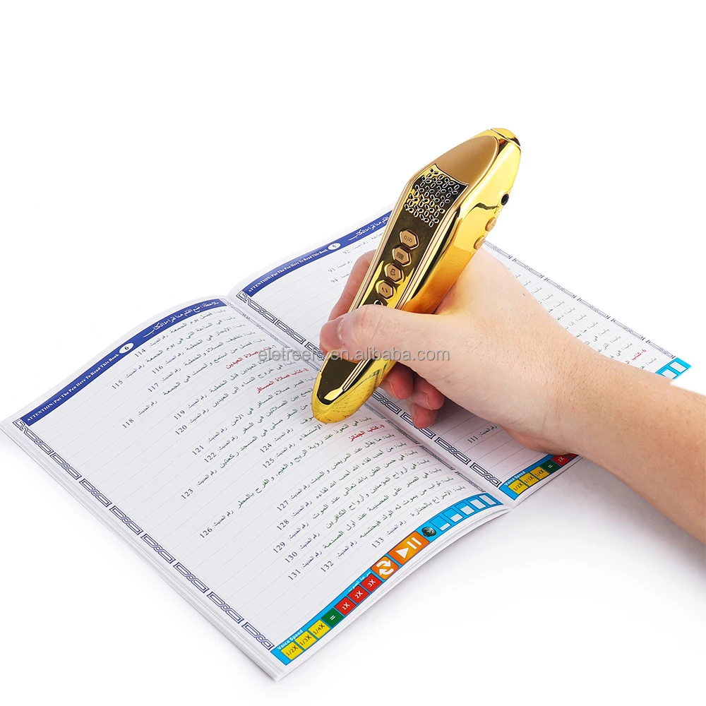 Islamic Kids Smart Electronic Many Reciters Languages 6 Books Quran Reader My Quran Readg Pen Traceable Quran With Pen