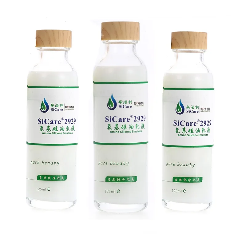SiCare2929 hair conditioning agent thermal protection for hair perm agent amino silicone emulsion