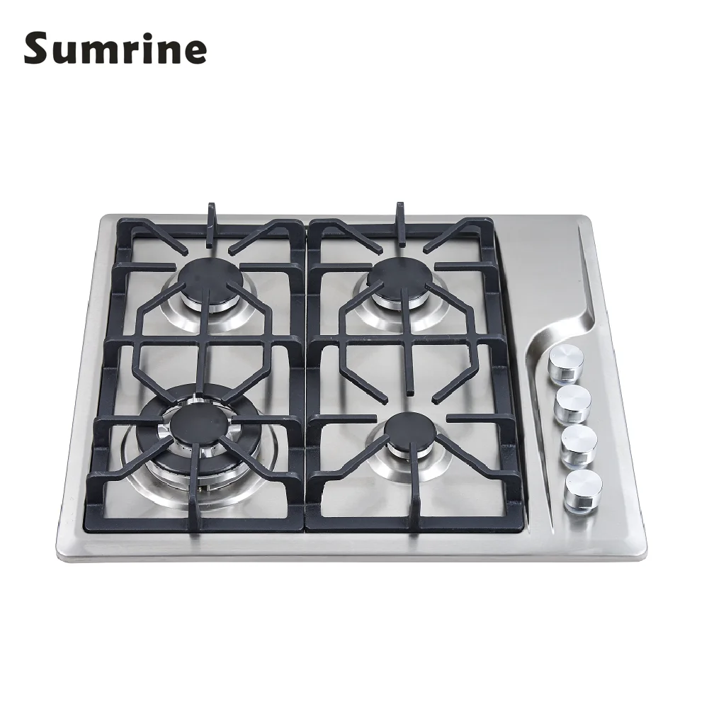 kitchen gas and electric cooktop 4 burner hot selling appliance hot plate and gas in one hob