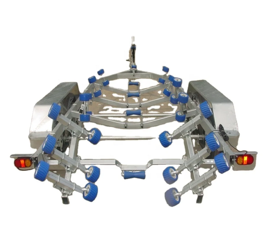 Грузовой прицеп BCT0107P, оцинкованный и сверхпрочный, 6,9 м