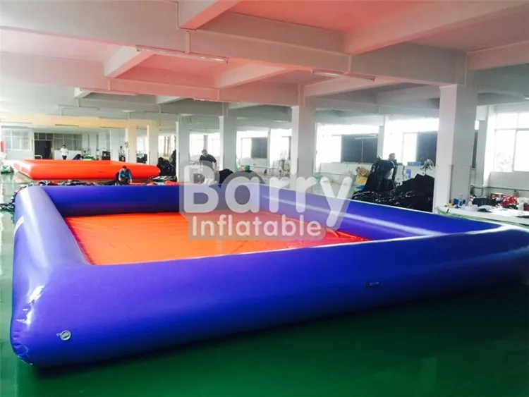 Custom Big Inflatable Water Pool In Park Inflatable Large Wading Pool Adult Size Inflatable Swimming Pool