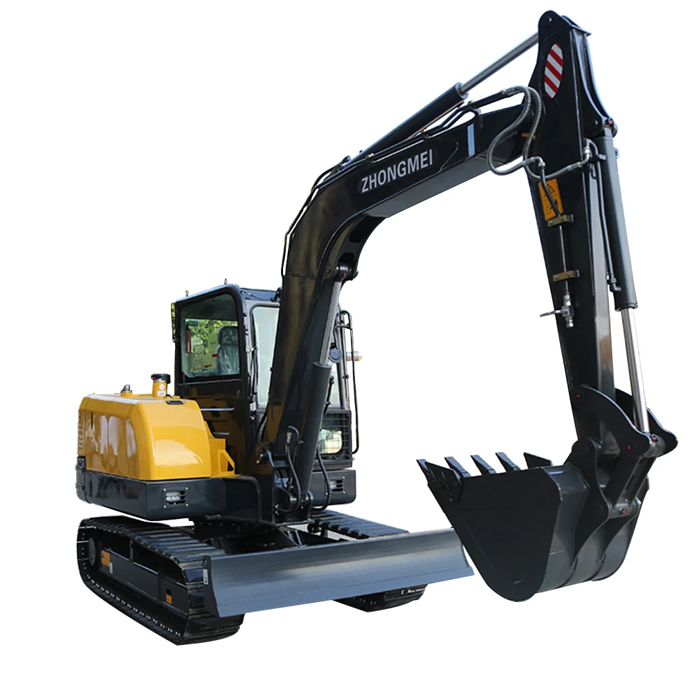 Small Excavator For Agriculture Construction Site Excavator Small Four-Drive Belt Excavator