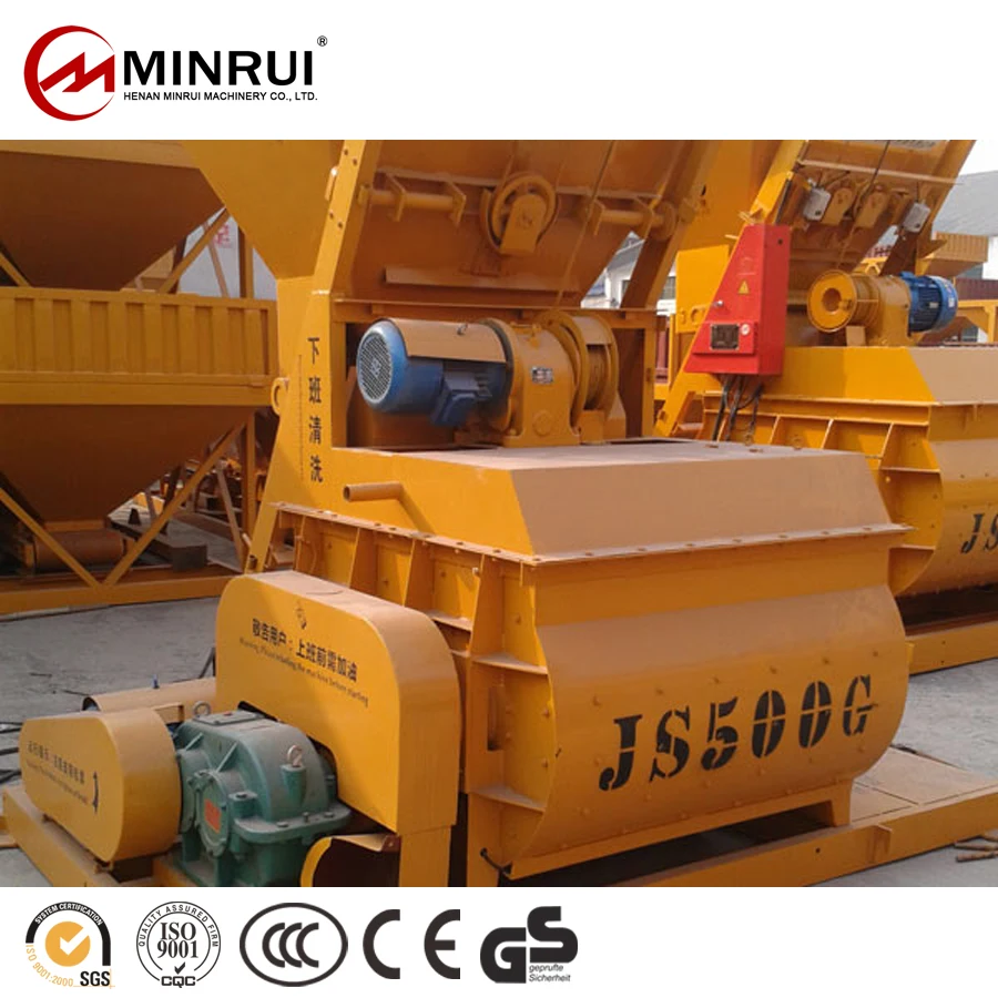 Mud Nothern Tools JS500 Concrete Mixer With Scraper Cable