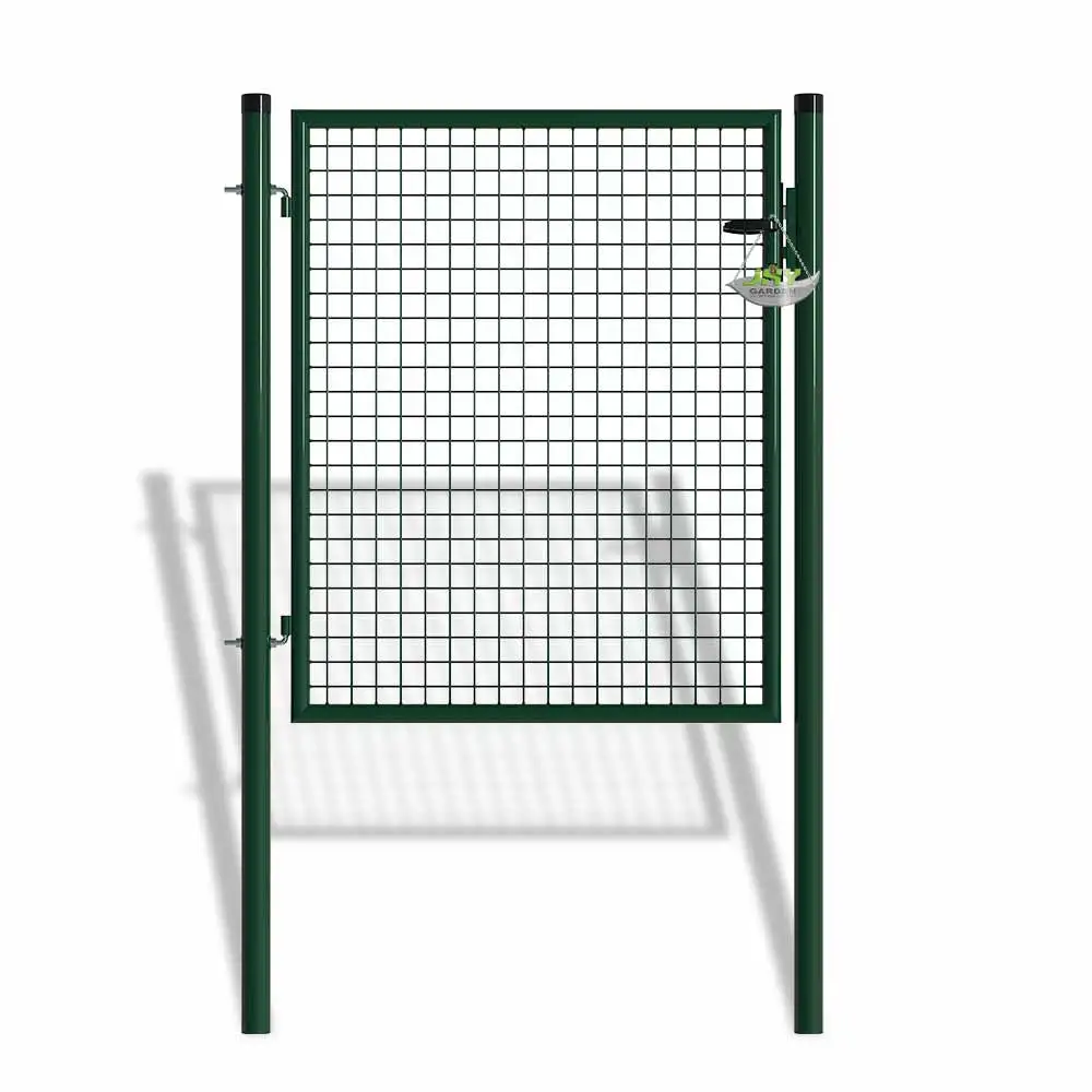 1 м ширина круглая труба каркас железная проволочная сетка забор для садовых ворот