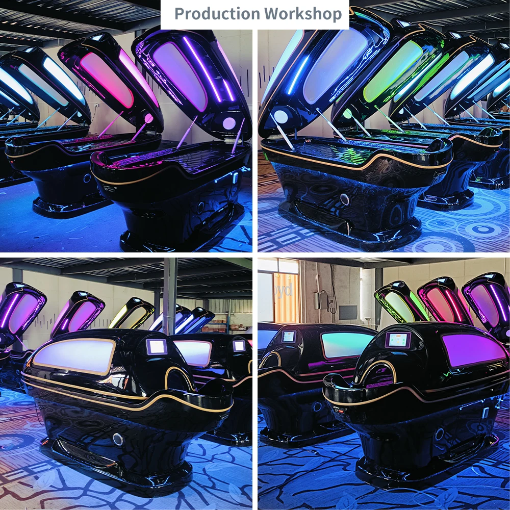Guangyang Acrylic Infrared Spa Capsule 30-65 degrees sauna spa capsule infared sauna capsule On Sale