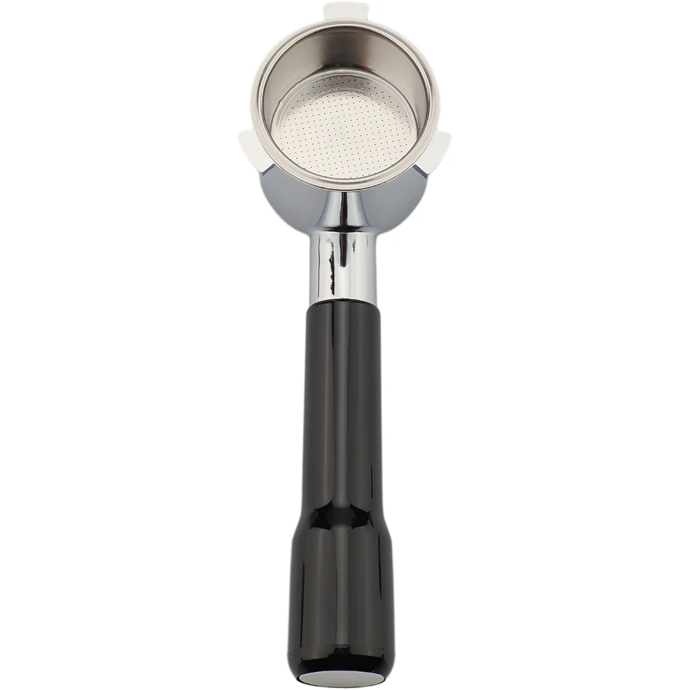 Black Espresso Machine Portafilter Barista Tools 51mm Coffee Bottomless Portafitler for EC 9335