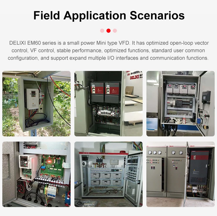 Delixi 2.2-37kw Pump Inverter | 380V 220V 5500w Solar Pump Controller Three-phase Vfd Frequency 5.5kw Solar Water Pump Inverter