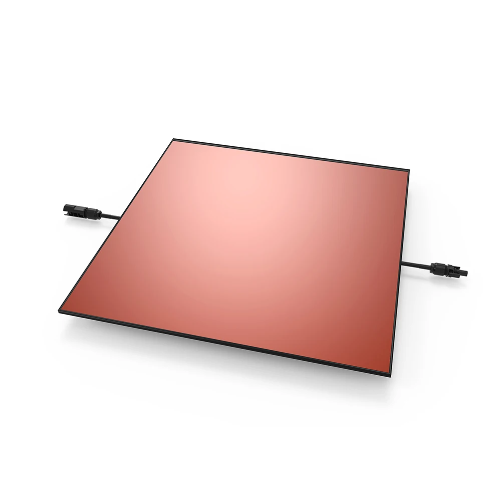 Direct factory price new design Solar Roof Flat Tile 2 flat eco silicon solar roof tiles