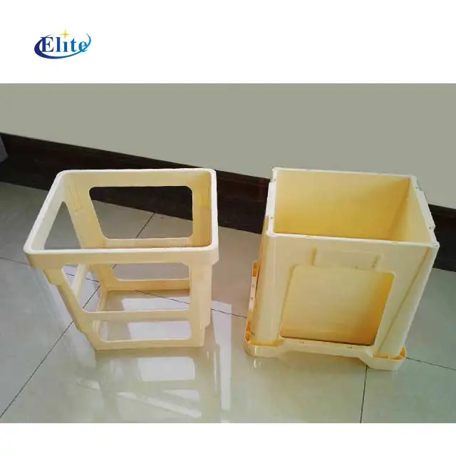 Holland auction bucket extension for fresh cut flowers display extension pp suitable for bucket white and beige