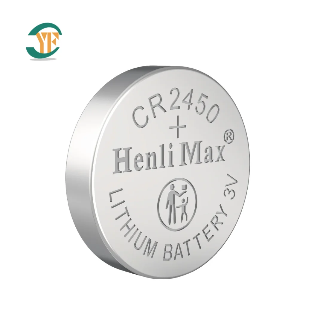 Аккумуляторы Henli Max CR2450 3 В литиевые круглые электронные игрушки 1 8 2025 для автомобильных ключей батарея дистанционного управления 5-10 лет